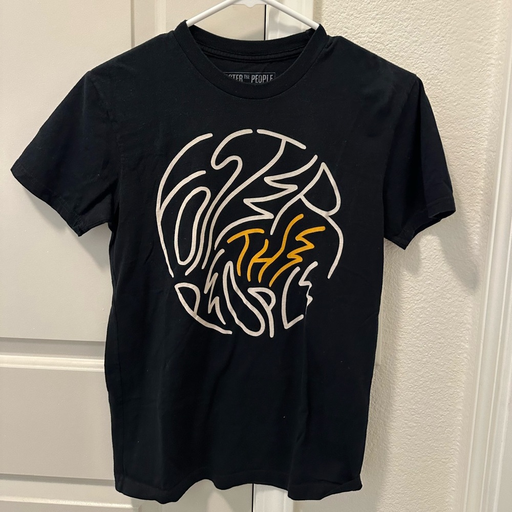 Black Graphic T-Shirt - Foster the People